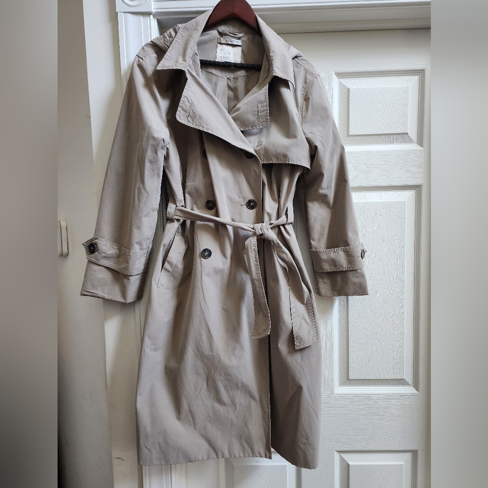 A New Day Beige Trench Coat